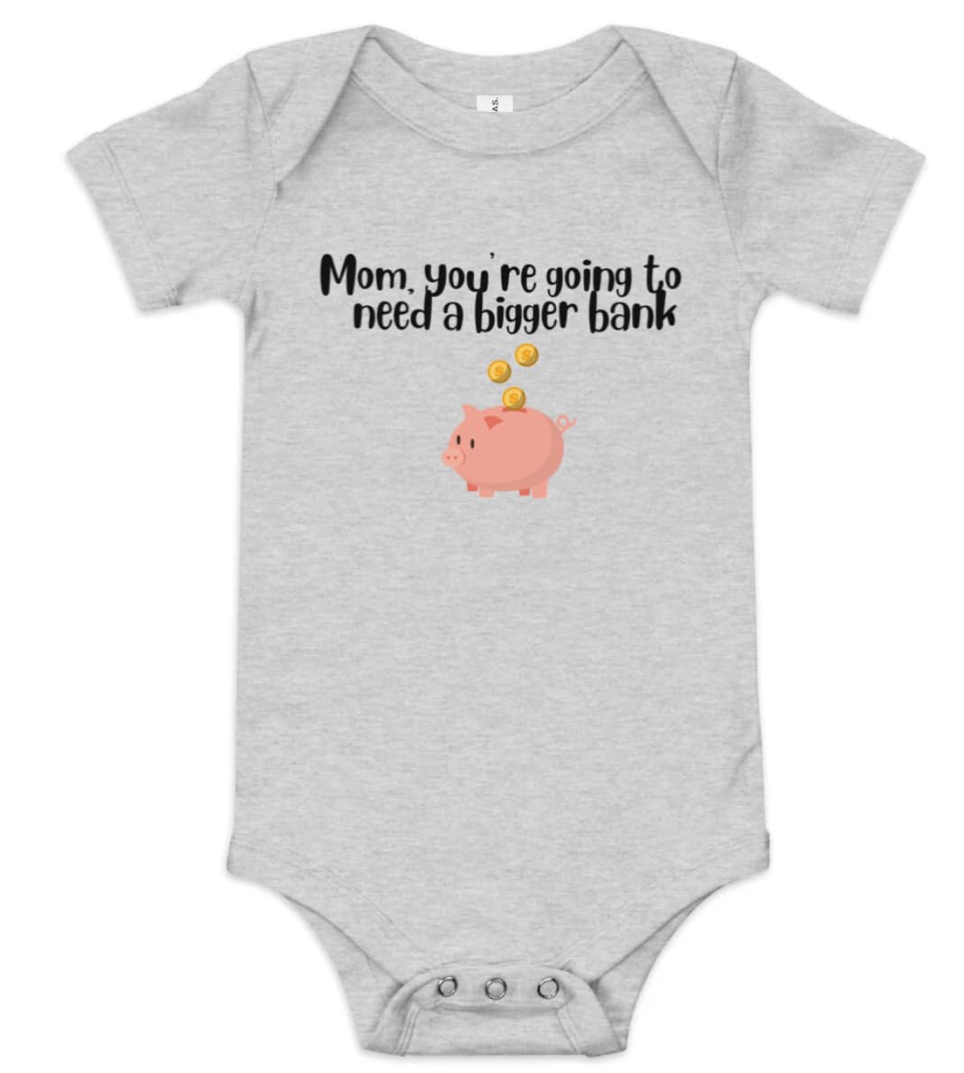 Bigger Bank Baby Bodysuit