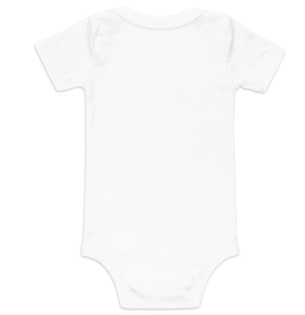 Survival of the Spittest University Baby Bodysuit