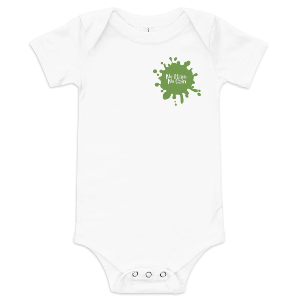 No Stain No Gain Baby Bodysuit